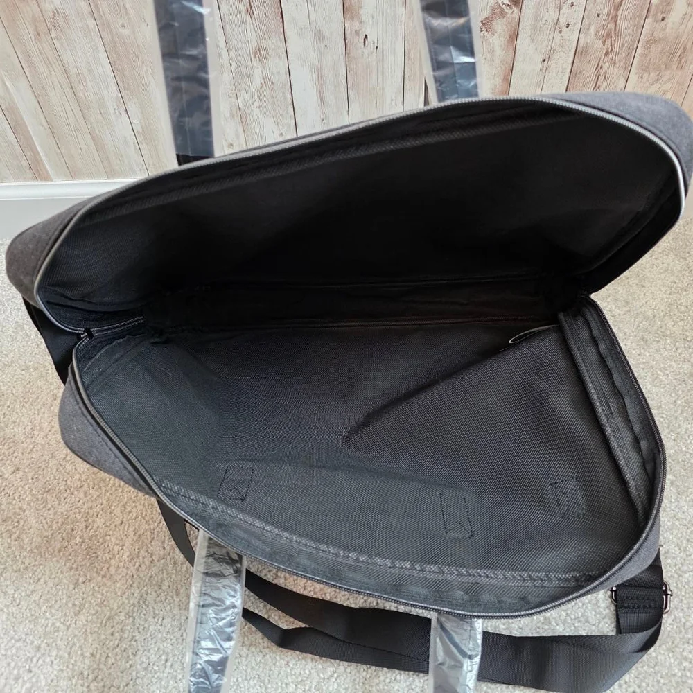 Men's John Varvatos Gray Briefcase One Size